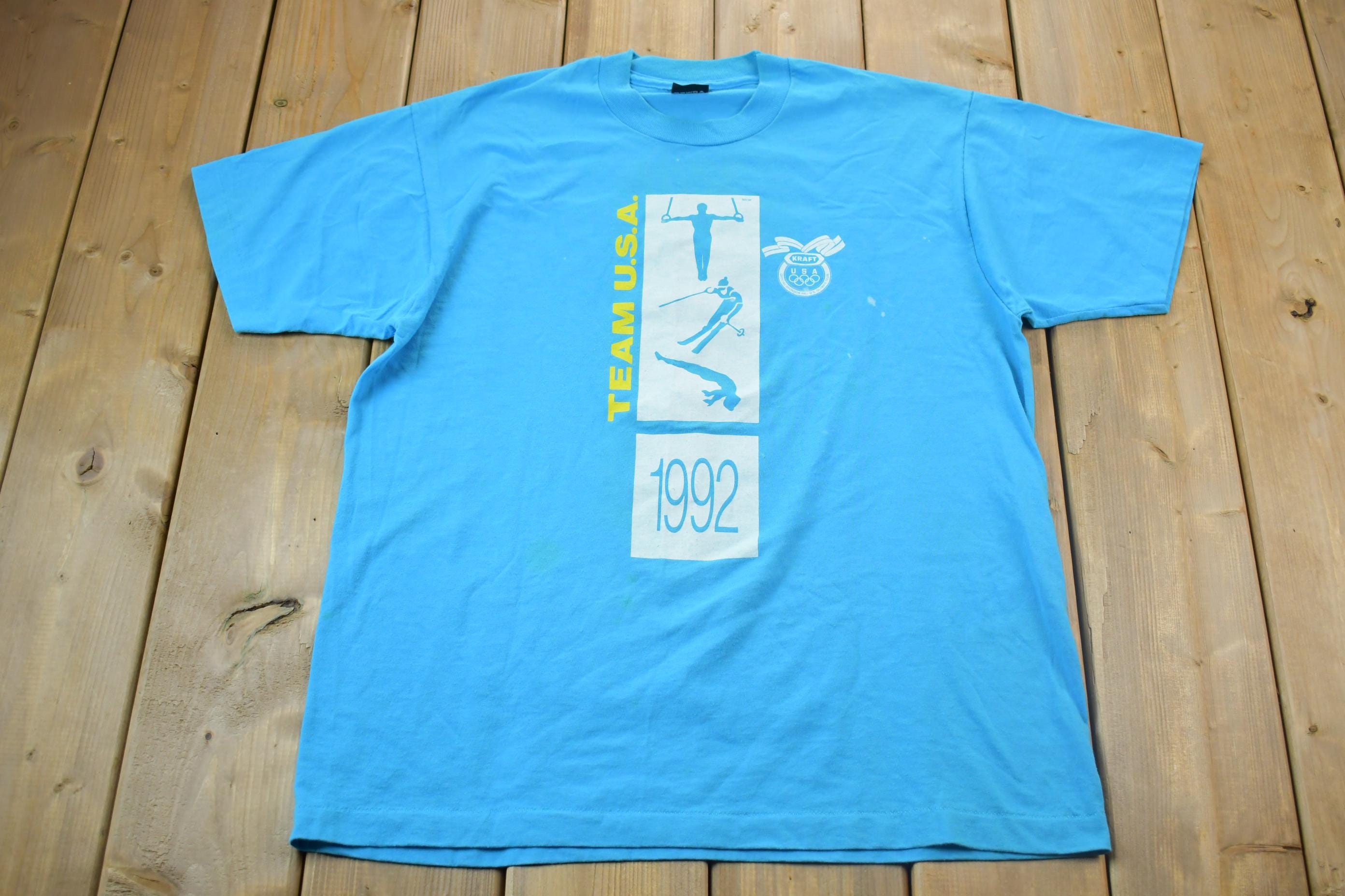 Vintage 1990s Team U.S.A Graphic T-Shirt