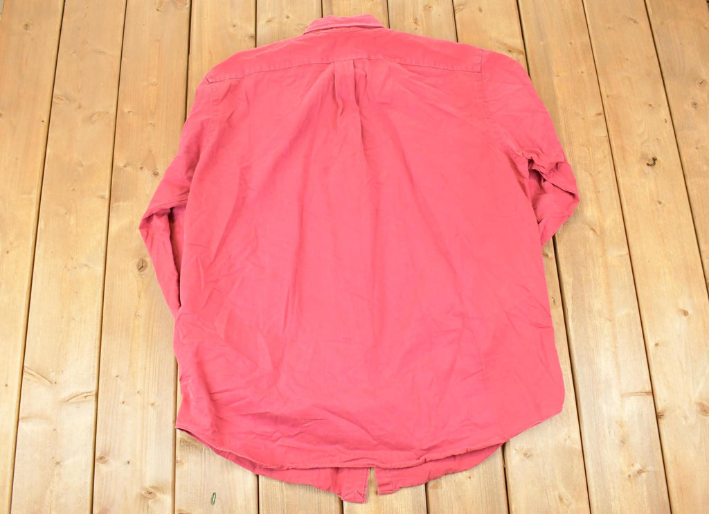 Vintage 1990s Ralph Lauren Polo Button Up Shirt Men's XLT