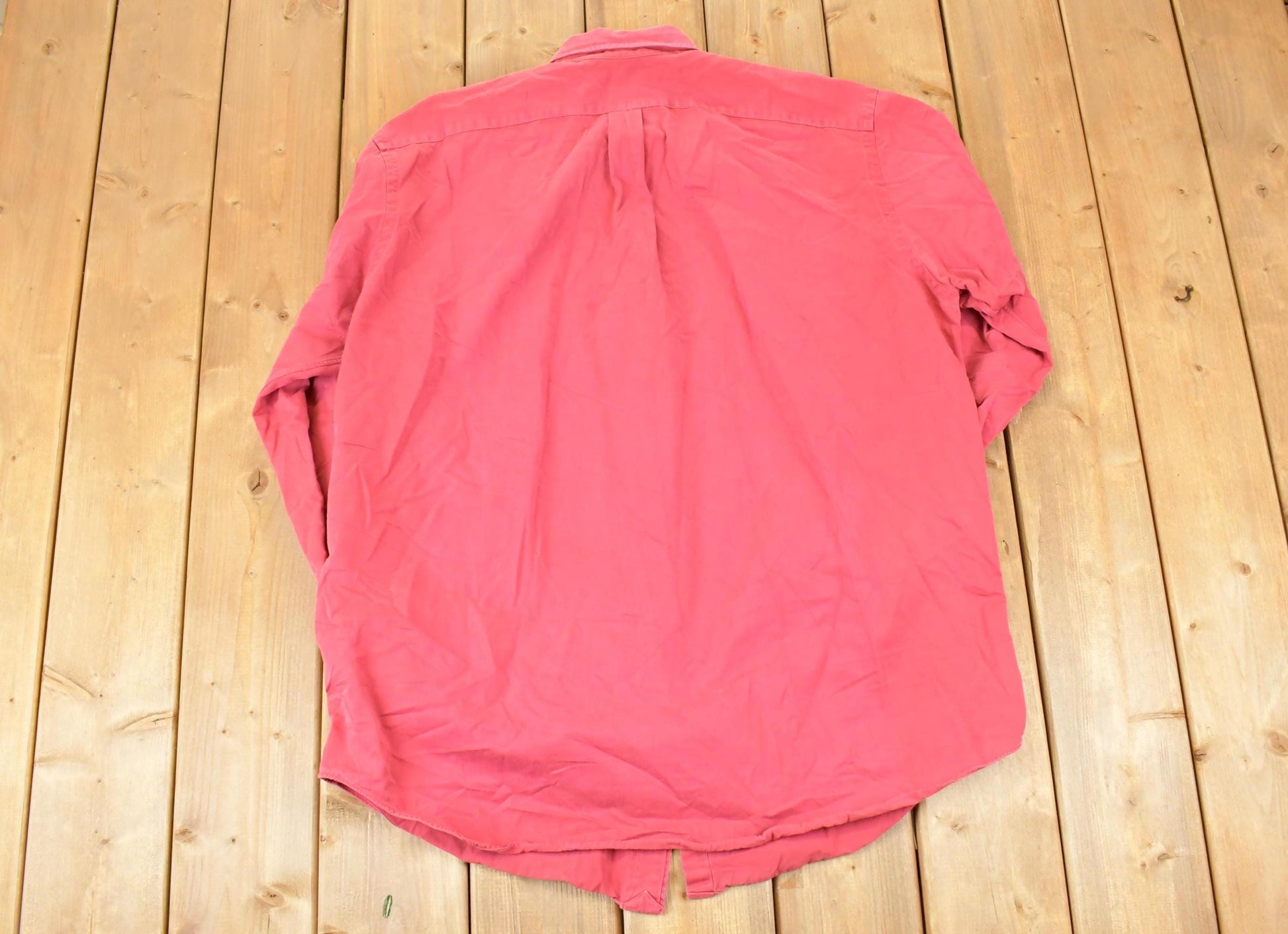 Vintage 1990s Ralph Lauren Polo Button Up Shirt Men's XLT