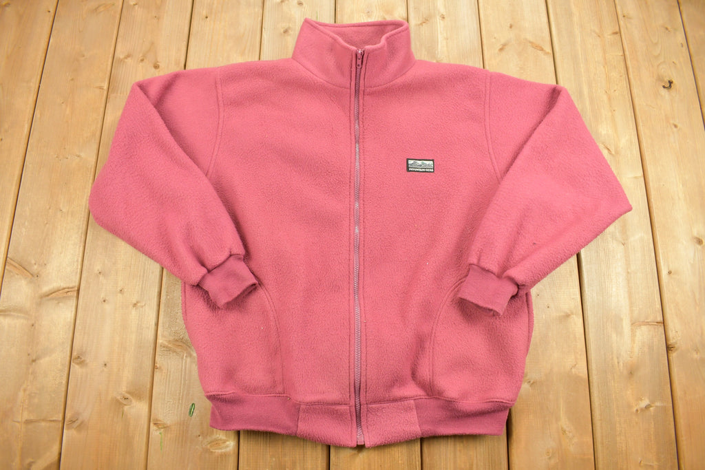 Vintage 1990s Mountain Gear Full Zip Fleece Sweatshirt