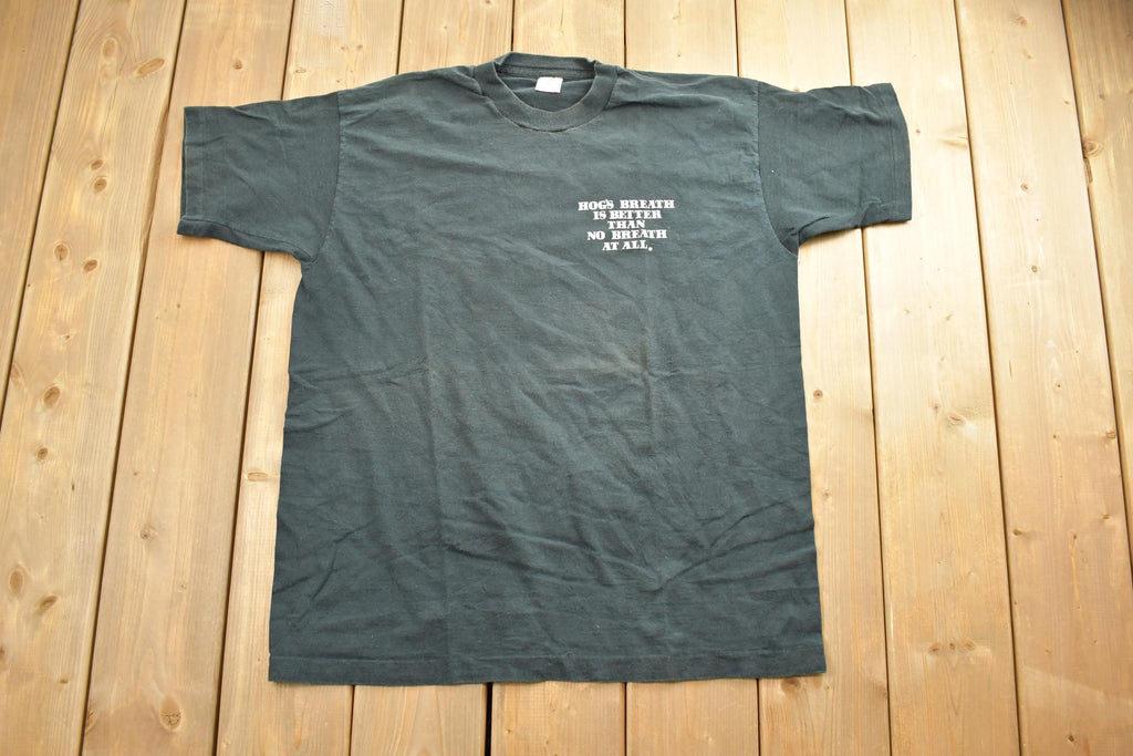 Vintage 1990s Hogs Breath Saloon Key West Florida Souvenir T-Shirt