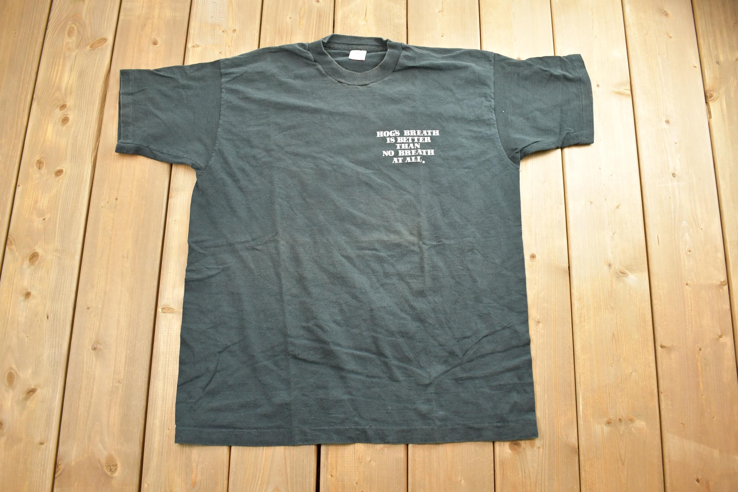Vintage 1990s Hogs Breath Saloon Key West Florida Souvenir T-Shirt