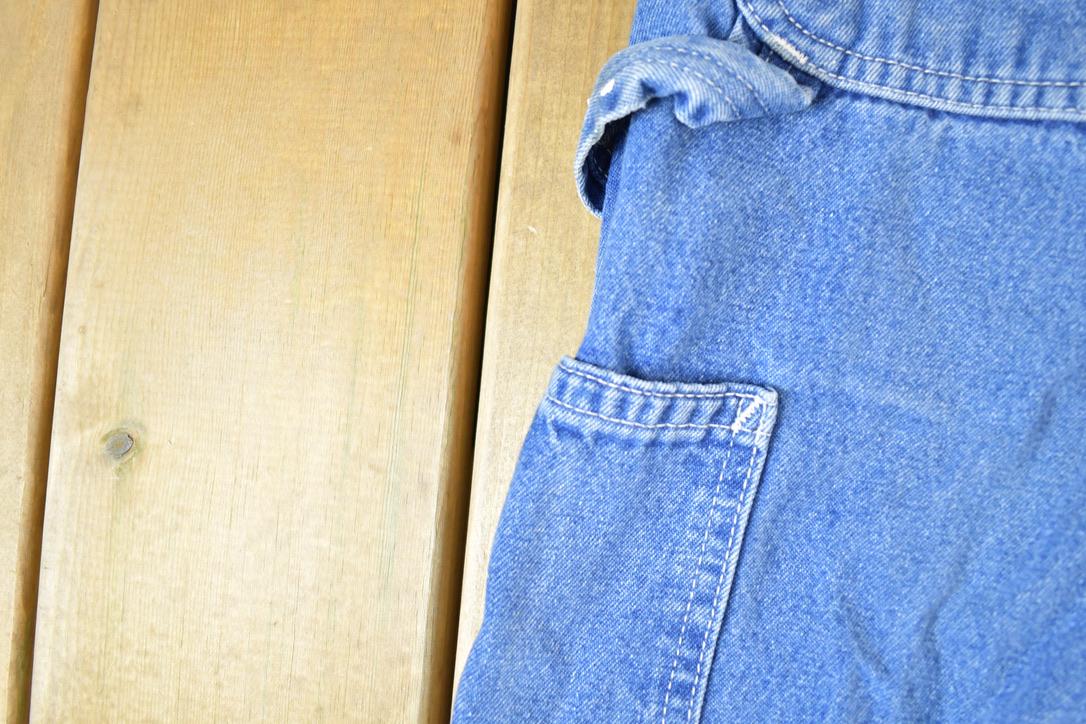 Vintage 1990s Carhartt Loose Fit Denim Work Jeans Size 34 x 34