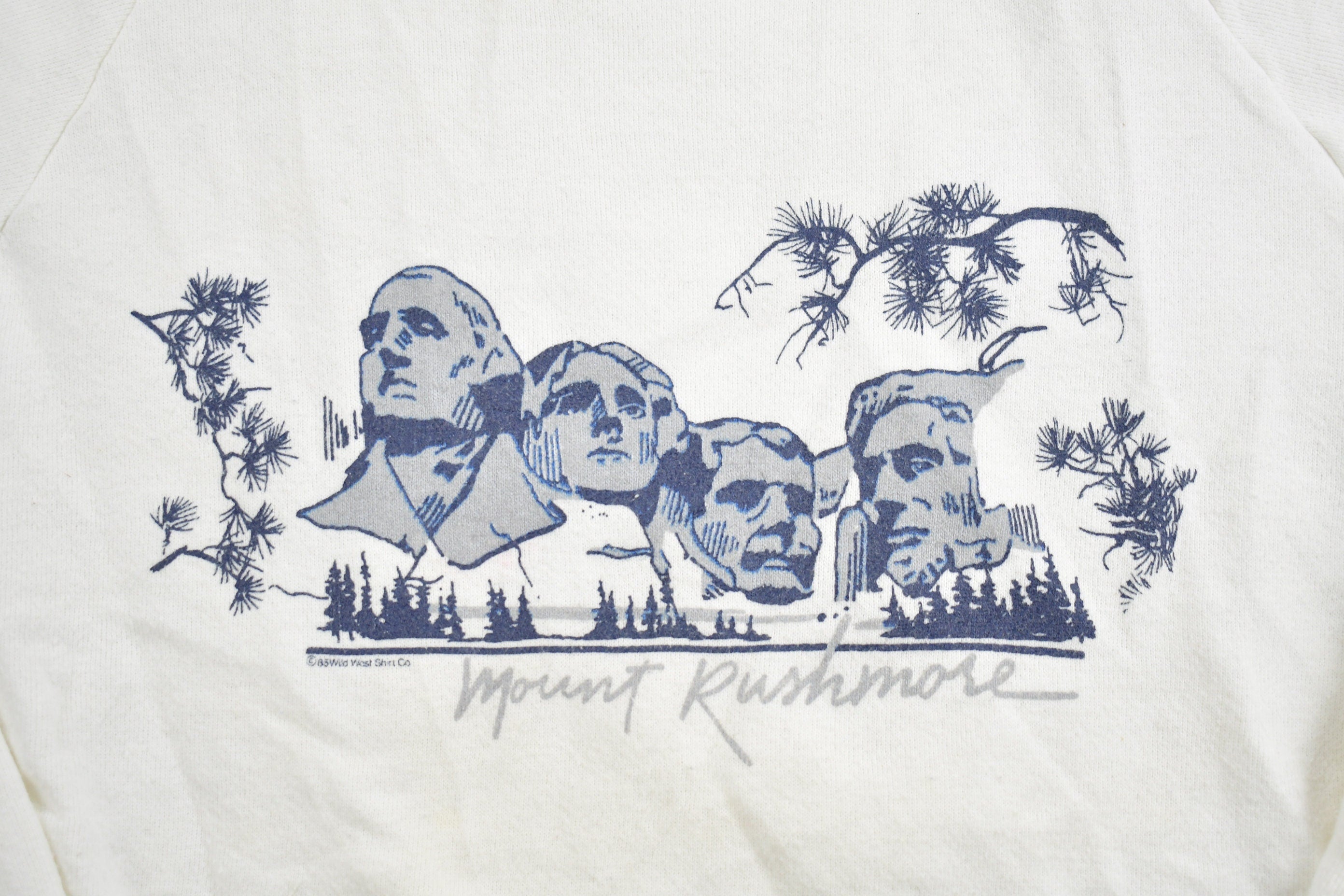Vintage 1980s Mount Rushmore Crewneck Sweatshirt