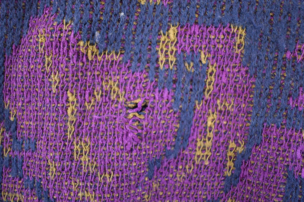 Vintage 1990s Andrea AOP Floral Wool Knit Crewneck Sweater Women's L /
