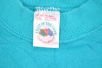 Vintage 1980s Fruit of the Loom Blank Raglan Crewneck Sweatshirt