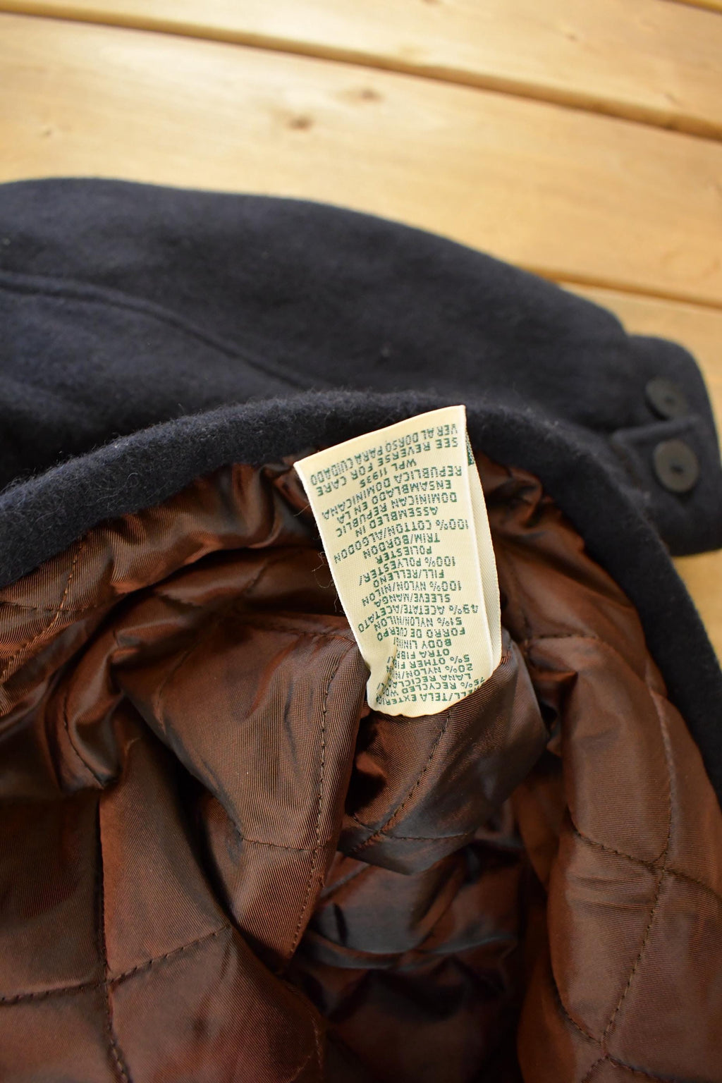 Vintage 1990s St. John's Bay Wool Jacket Men's Large