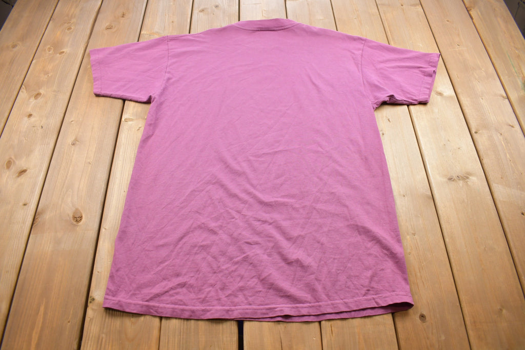 Vintage 1990s M.J Carroll Floral Graphic T Shirt