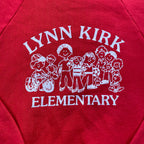 Vintage 1970's Lynn Kirk Elementary Blank Crewneck Sweatshirt