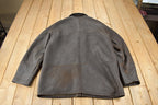 Vintage 1990s Geoffrey Beene Authentic Leather Shearling Jacket Size L