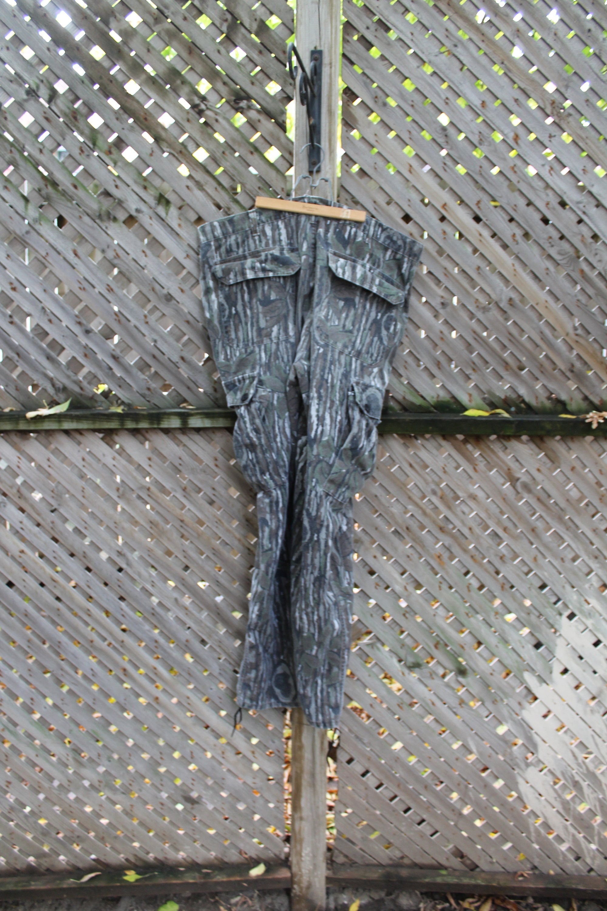 Vintage 1990s Woodland Camo Pants Size 40