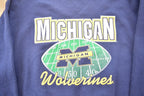 Vintage 1990s University Of Michigan Wolverines Collegiate Crewneck