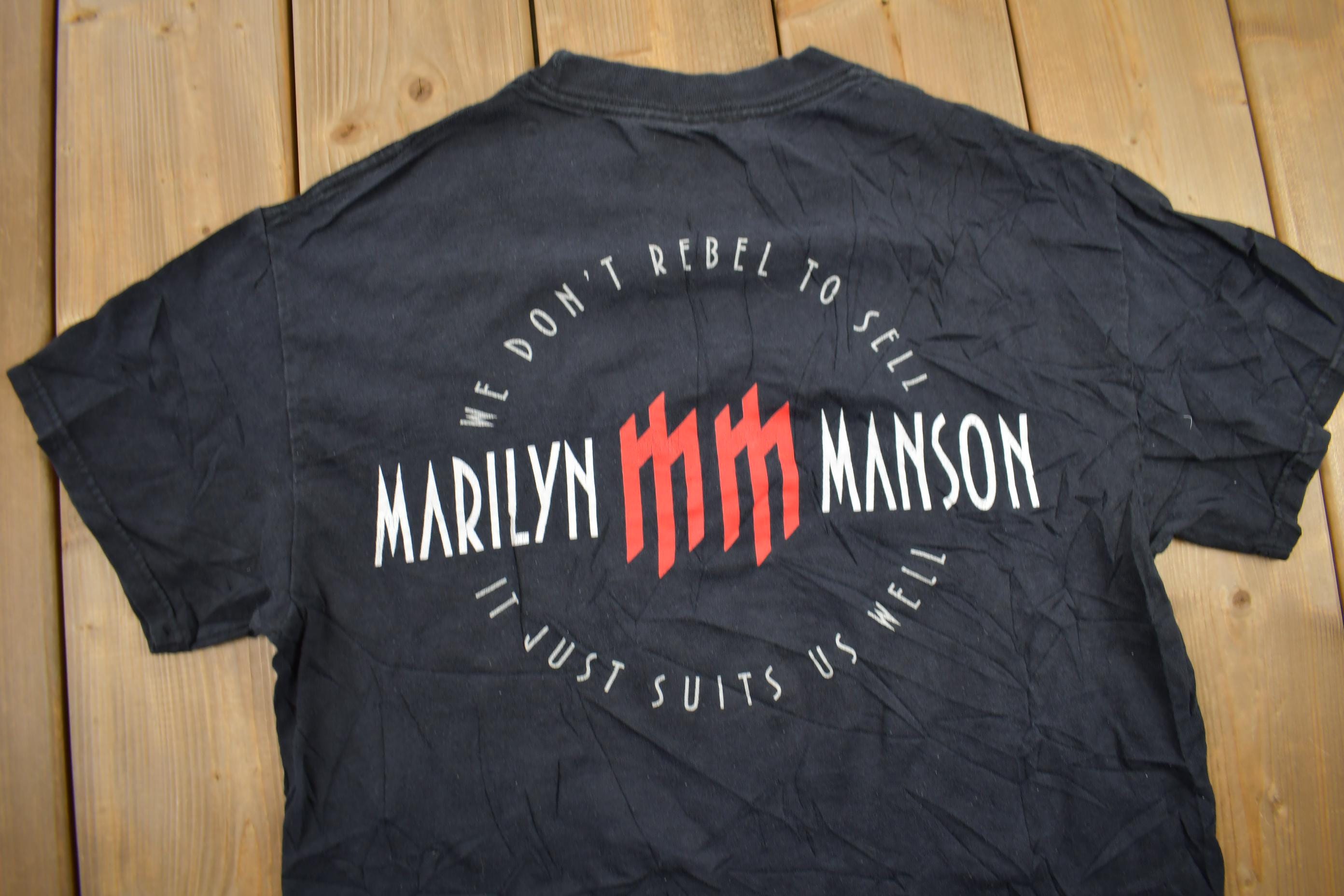Vintage 2000 Marilyn Manson The Bright Young Things Graphic T Shirt