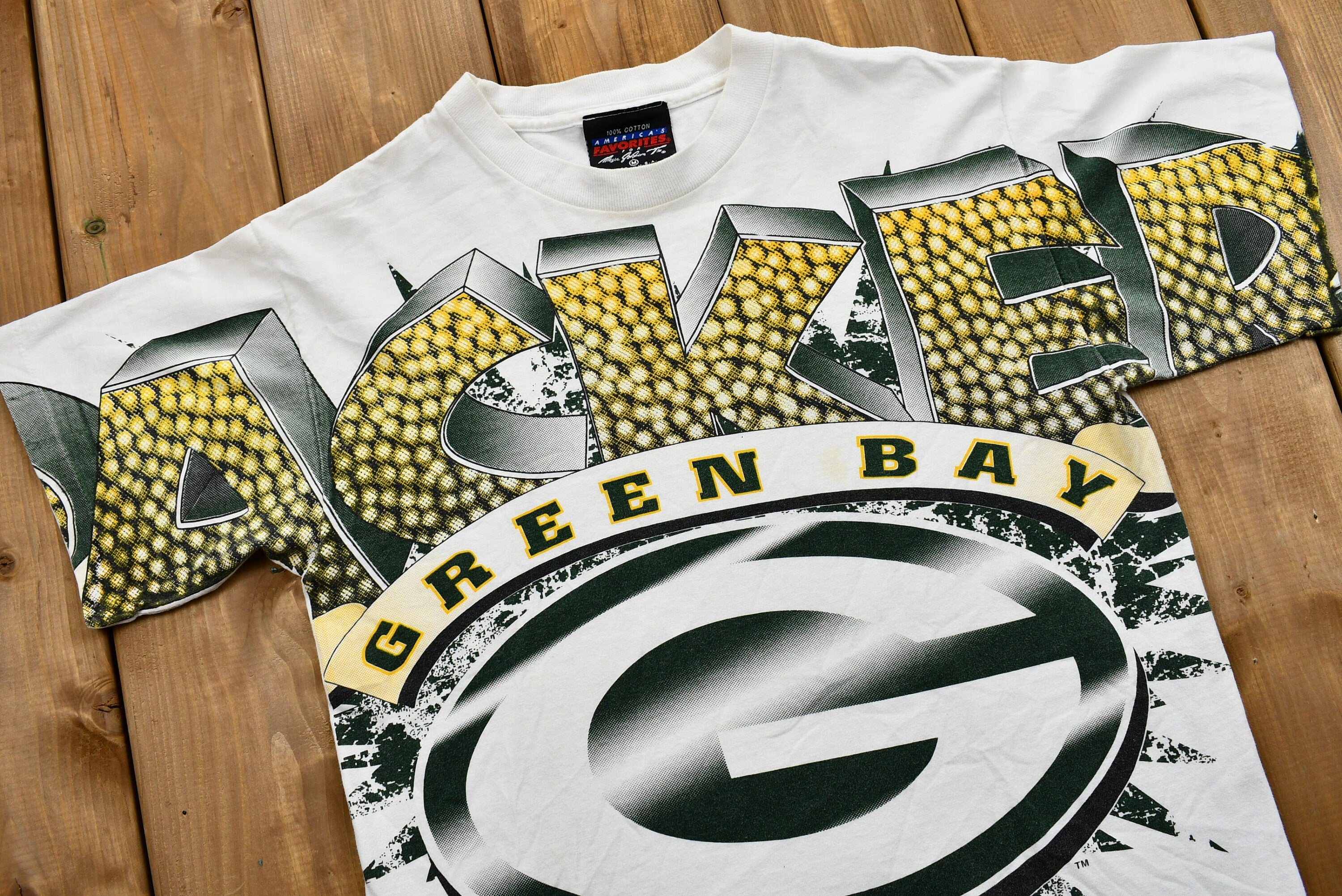 Vintage 1995 Green Bay Packers Graphic T-Shirt