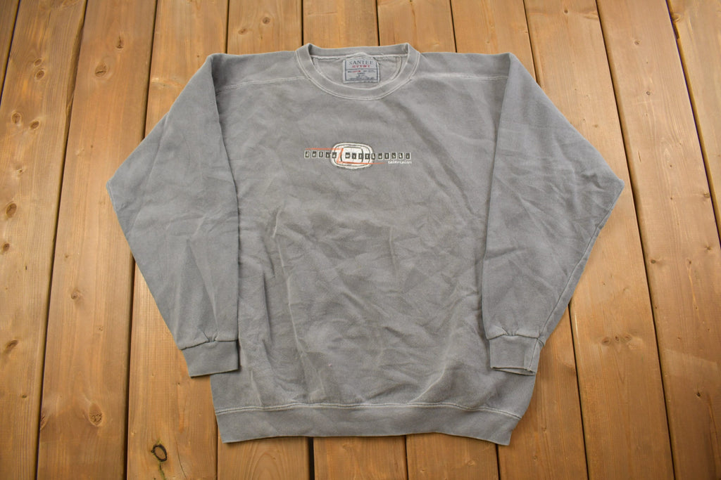Vintage 1990s Delia Wittotshi Television Crewneck Sweatshirt