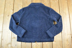 Vintage 1990s Paris Sport Club Fleece Outdoorsman Sweater Womens S