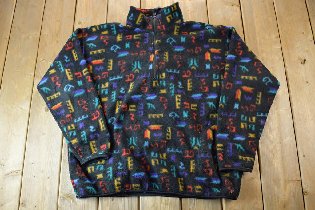 Vintage 1990s Rough Dress Fleece Sweater