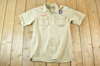 Vintage 1990s Boy SCouts Of America Button Up Shirt Men's L