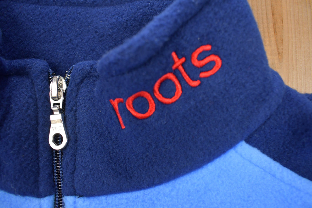 Vintage 2002 Roots Olympics Fleece Sweater Vest