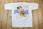 Vintage 1990s Mickey & Minnie Mouse Disney T-Shirt
