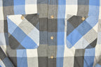 Vintage 1980s Carhartt Button Up Plaid Shirt Buffalo Plaid