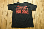 Vintage 1999 Be An Eagle Not A Chicken Graphic T-Shirt