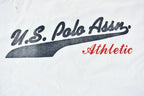 Vintage 1990s US Polo Association Athletic Single Stitch Graphic Ringer T-Shirt