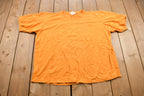 Vintage 1990s Blank Yellow T Shirt