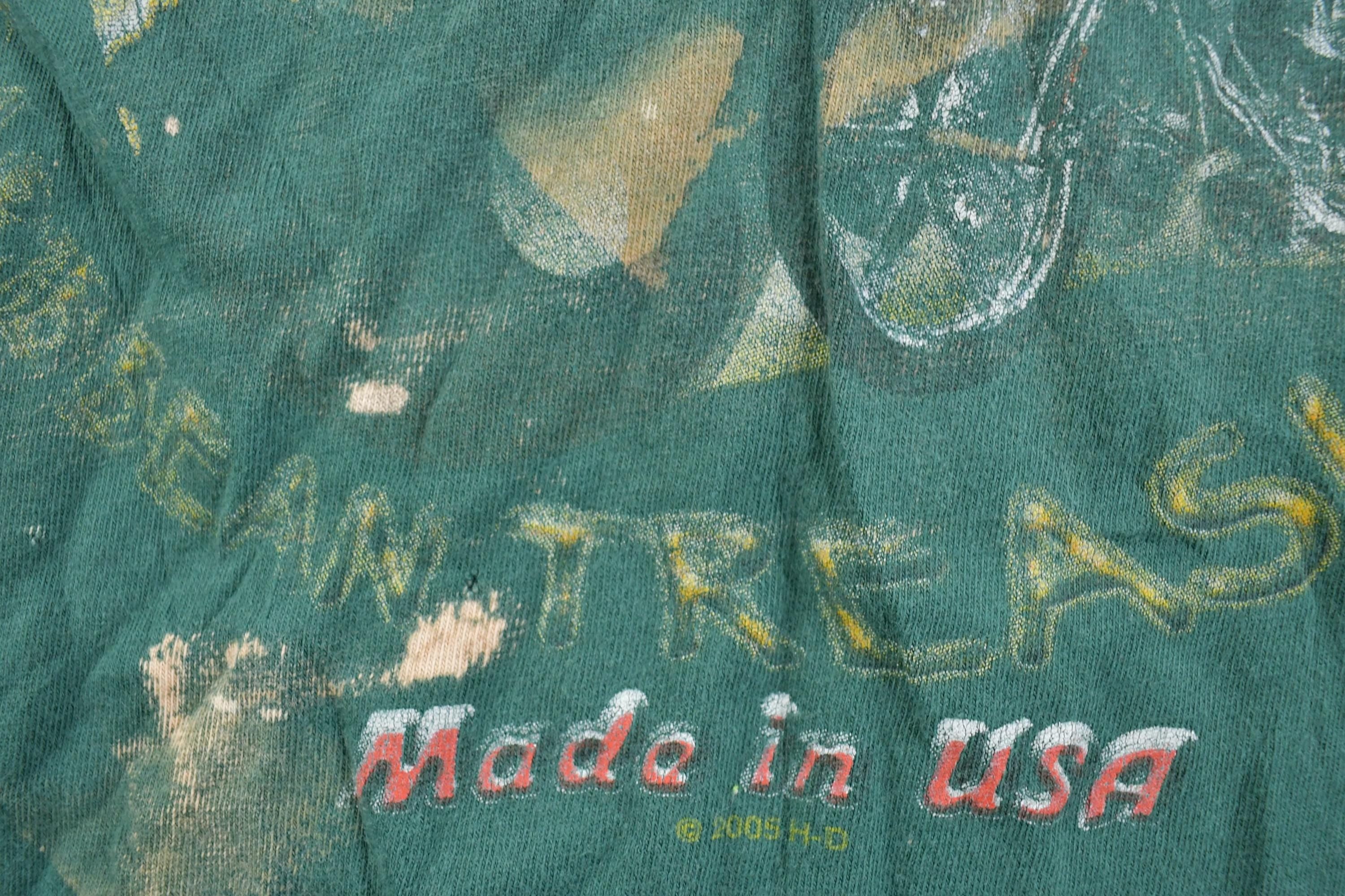Vintage 1990s Harley Davidson St Thomas Graphic T-Shirt
