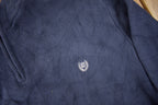 Vintage Y2K Chaps Embroidered Logo Quarter Zip Knit Sweater Size XL