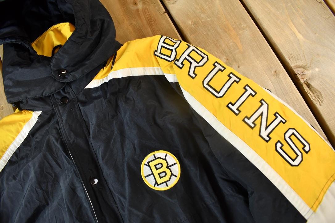 Vintage 1990s Boston Bruins NHL Starter Jacket