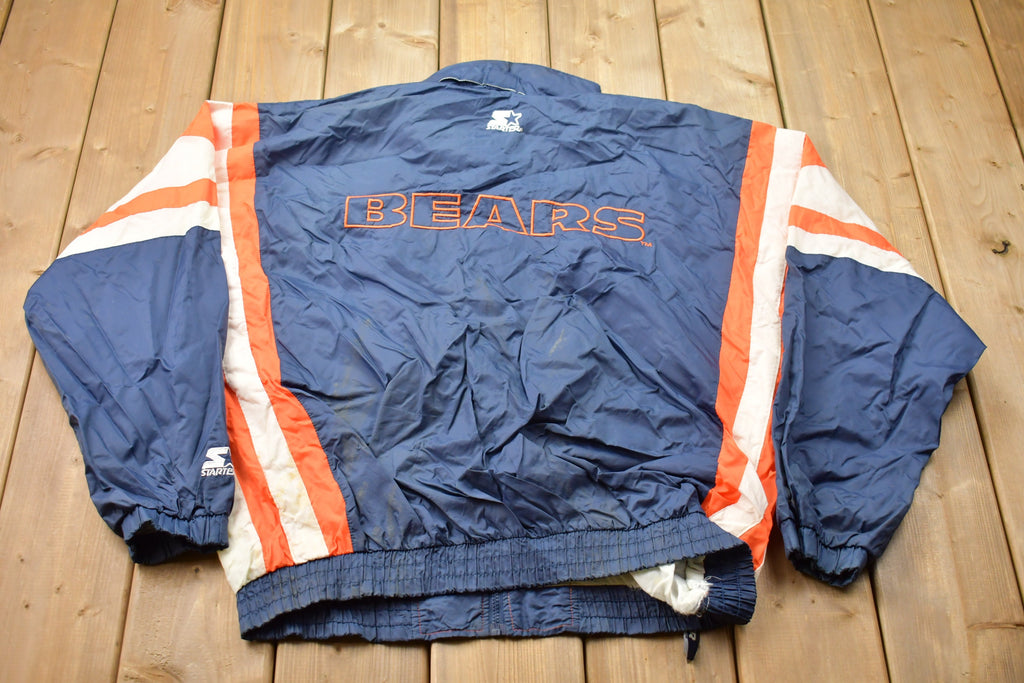 Vintage 1990s Starter NFL Chicago Bears Windbreaker