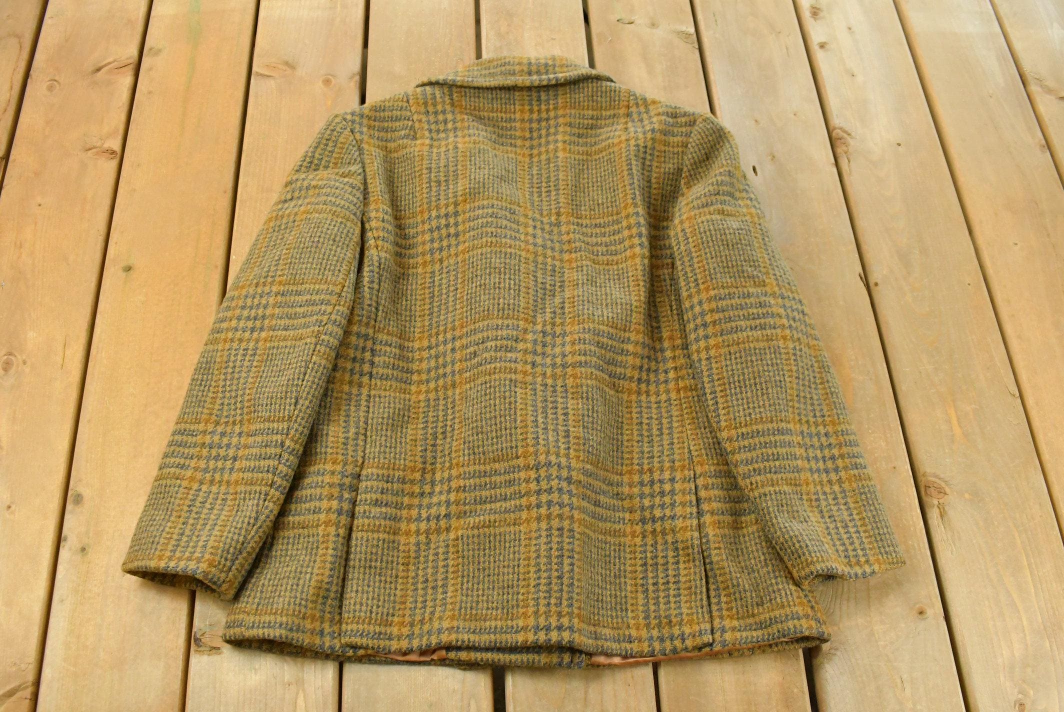 Vintage 1980s Wool Peacoat Women's Large /