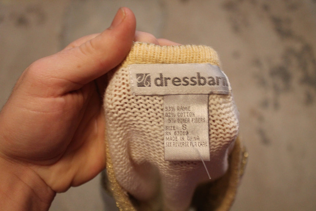 Vintage 1990s 3D Knit Cardigan Sweater /