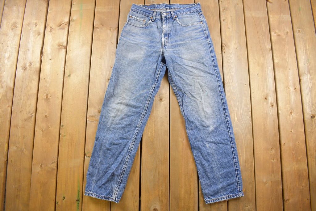 Vintage 1990s Levi's 550 Red Tab Denim Jeans Size 30 x 31
