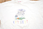 Vintage 1990s Kids Key West Florida Embroidered T-Shirt
