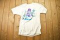 Vintage 1990s Winter Snowman Graphic T Shirt