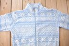 Vintage 1990s Cricket Lane Fleece Sweater
