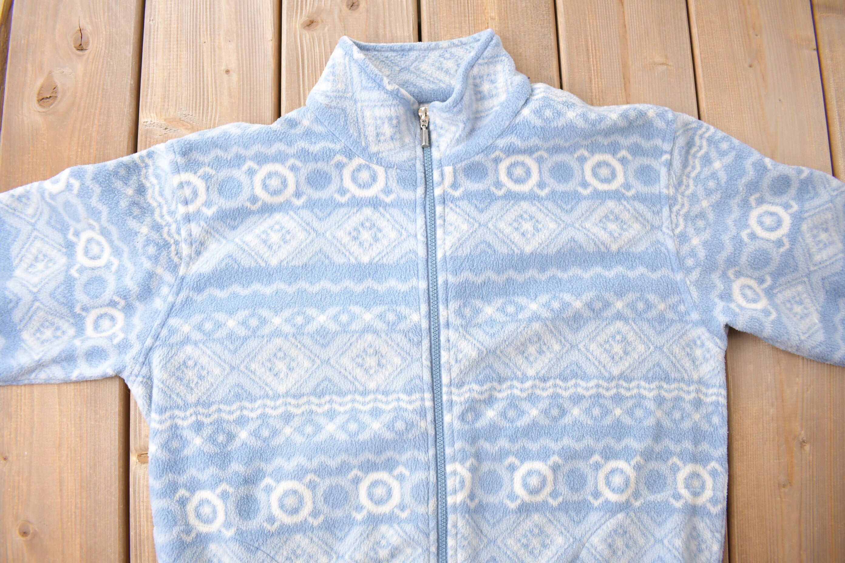 Vintage 1990s Cricket Lane Fleece Sweater
