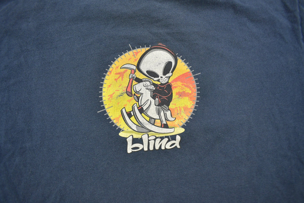 Vintage 1990s Blind Skateboards Graphic T-Shirt