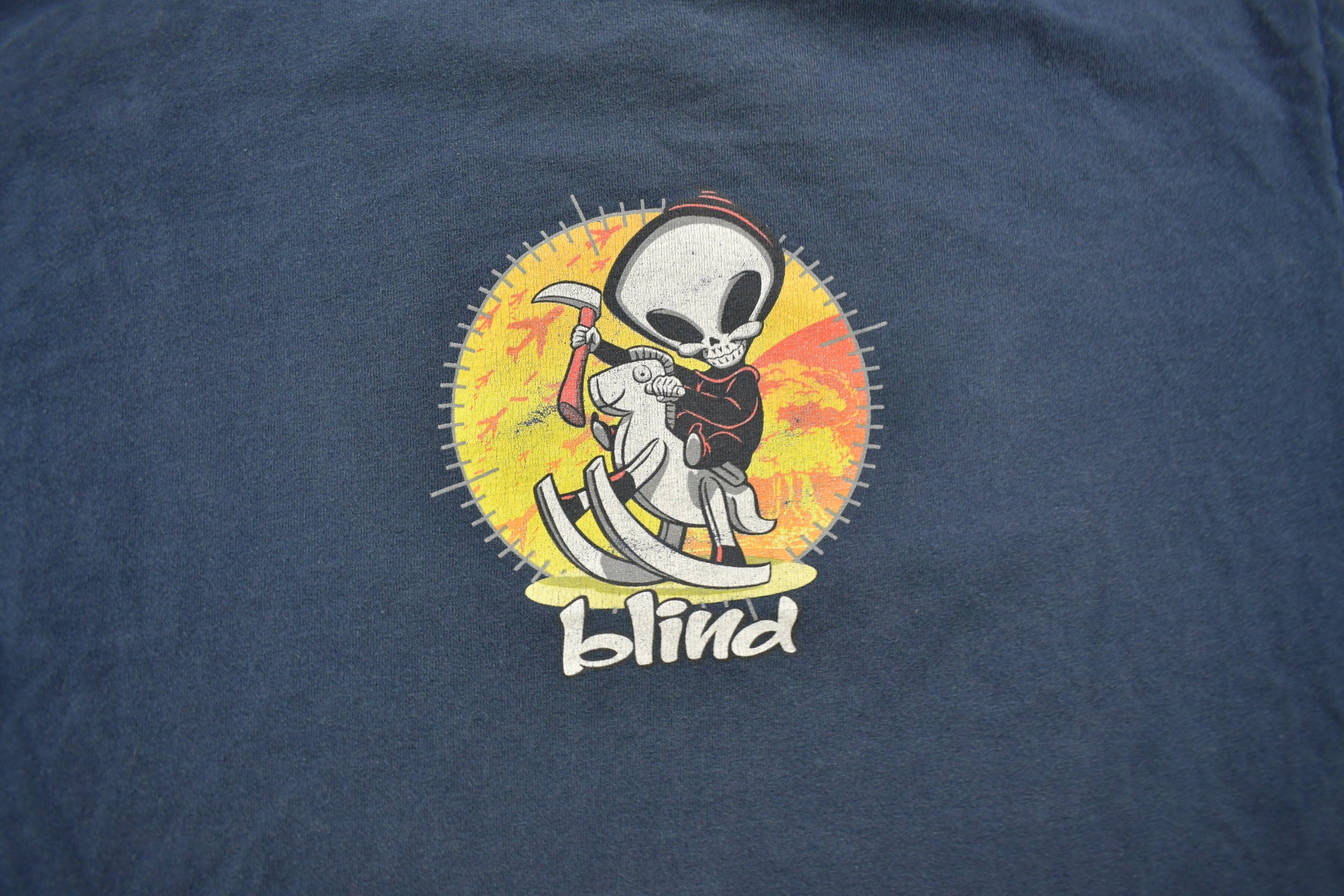 Vintage 1990s Blind Skateboards Graphic T-Shirt