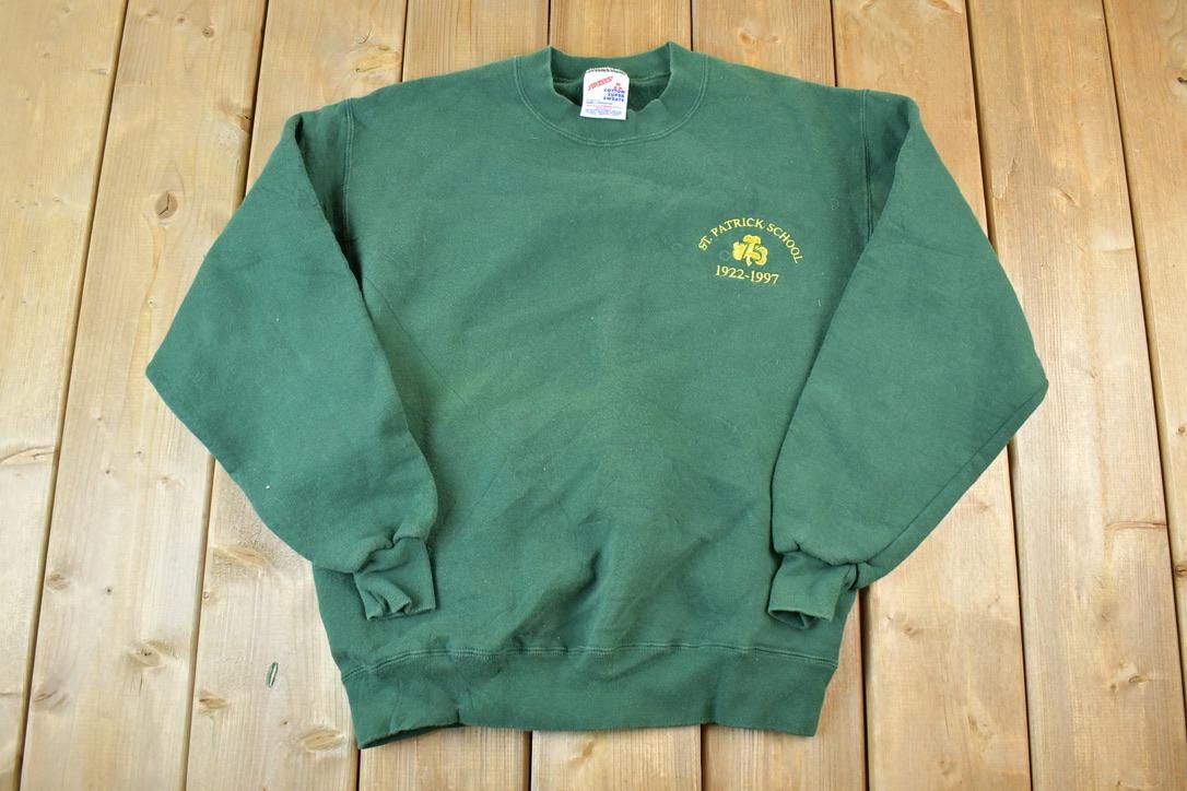 Vintage 1997 St Patrick's School Crewneck Sweatshirt