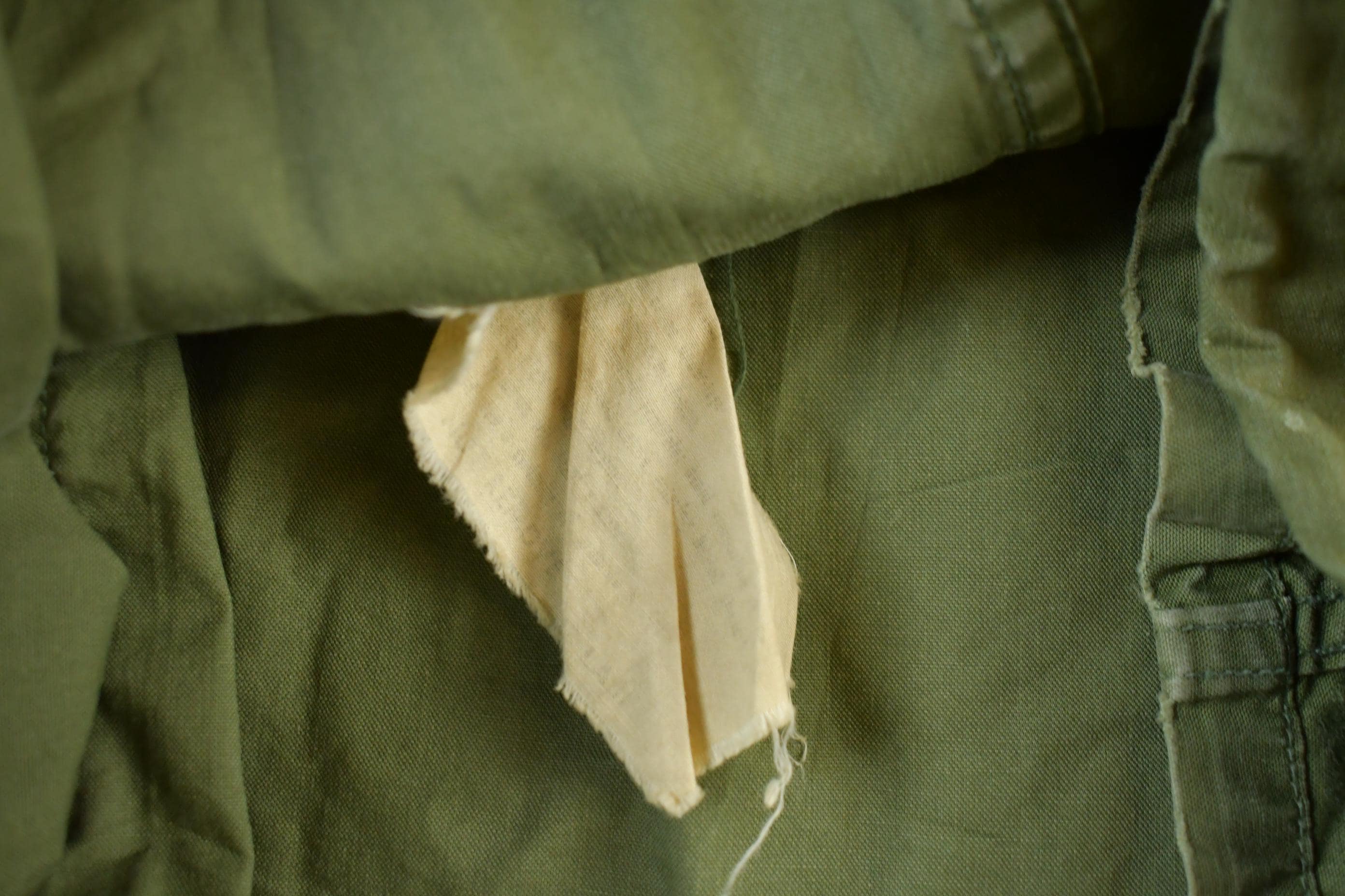 Vintage 1960s 1970s Military Field Coat Men's Small