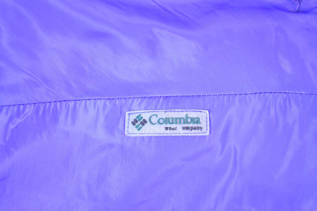 Vintage 1990s Columbia Reverse Windbreaker Puffer Jacket