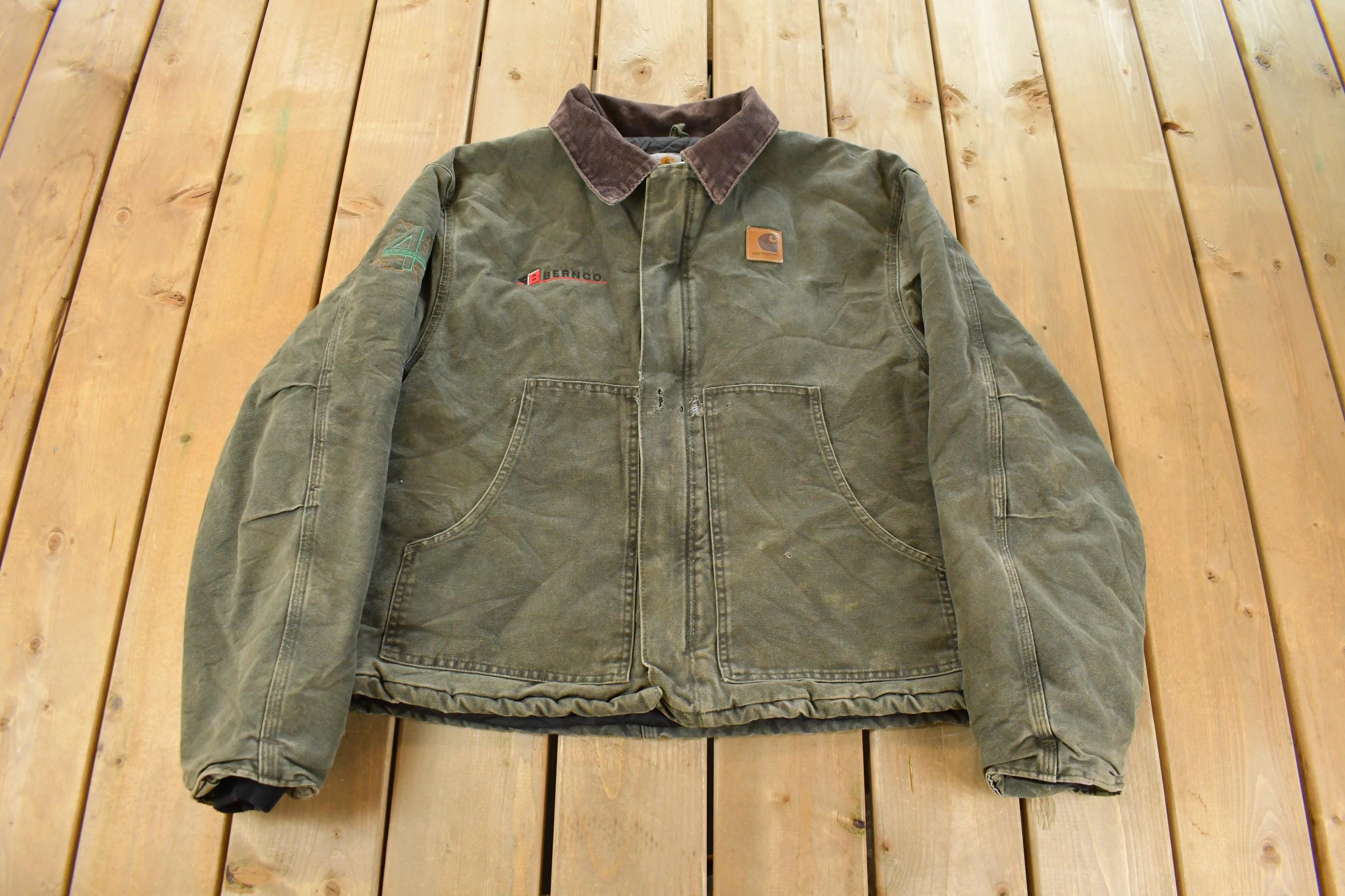 Vintage 1990s Carhartt Traditional Work Jacket Men's 2XL