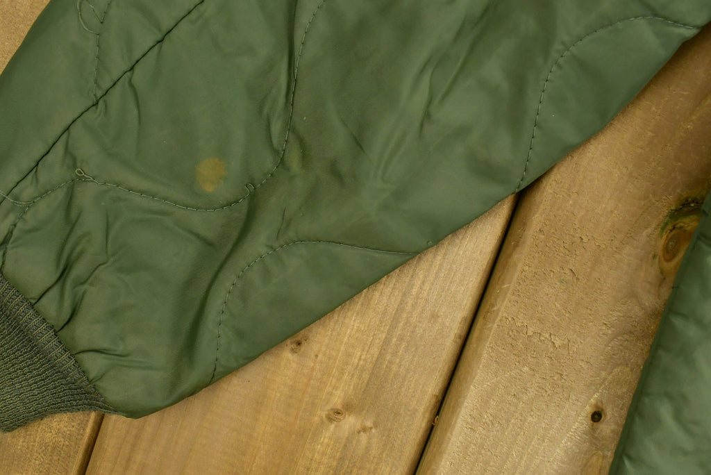 Vintage Army Military Flyer Jacket Liner /