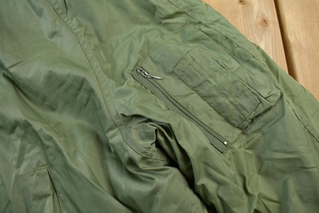 Vintage 1970s Sears Fur Hood Winter Parka Jacket
