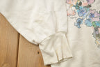 Vintage 1990s Angie Strauss Floral Theme Crewneck Sweater