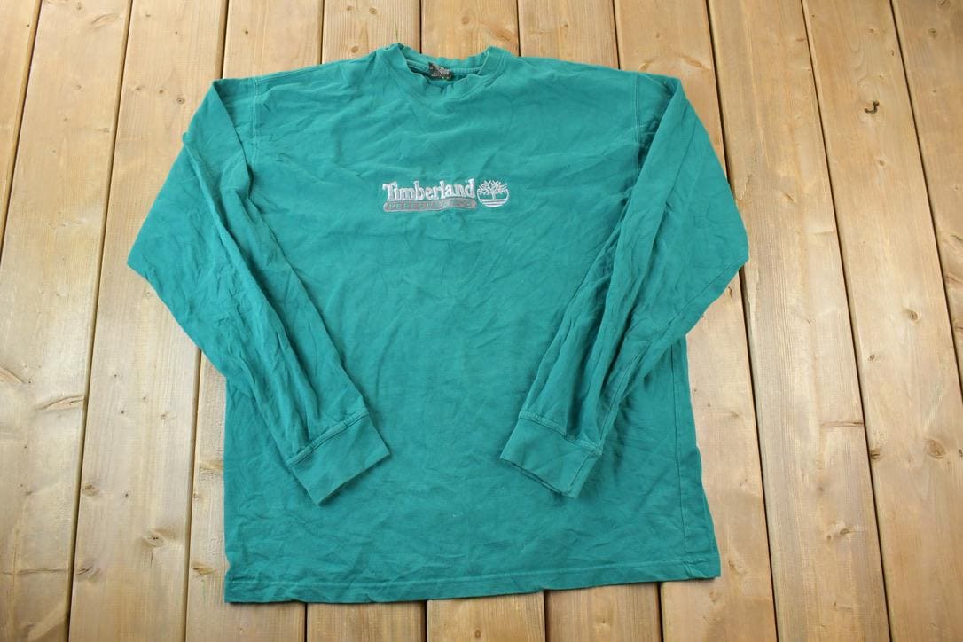 Vintage Y2K Timberland Performance Outdoorsman Crewneck Sweatshirt