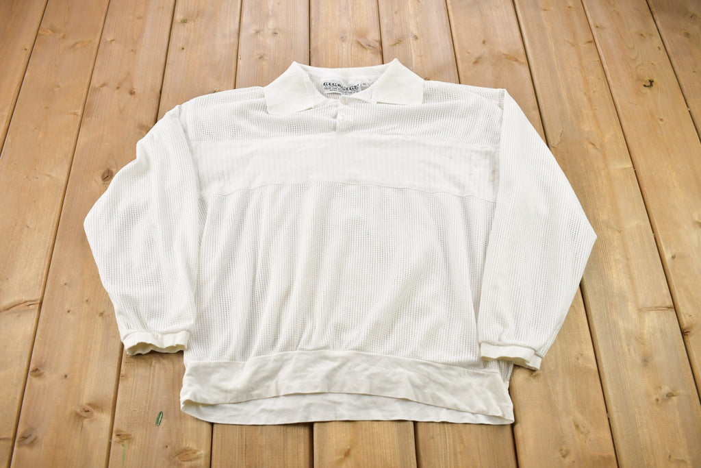Vintage 1990s Air Skinz Blank Quarter Button Up Shirt
